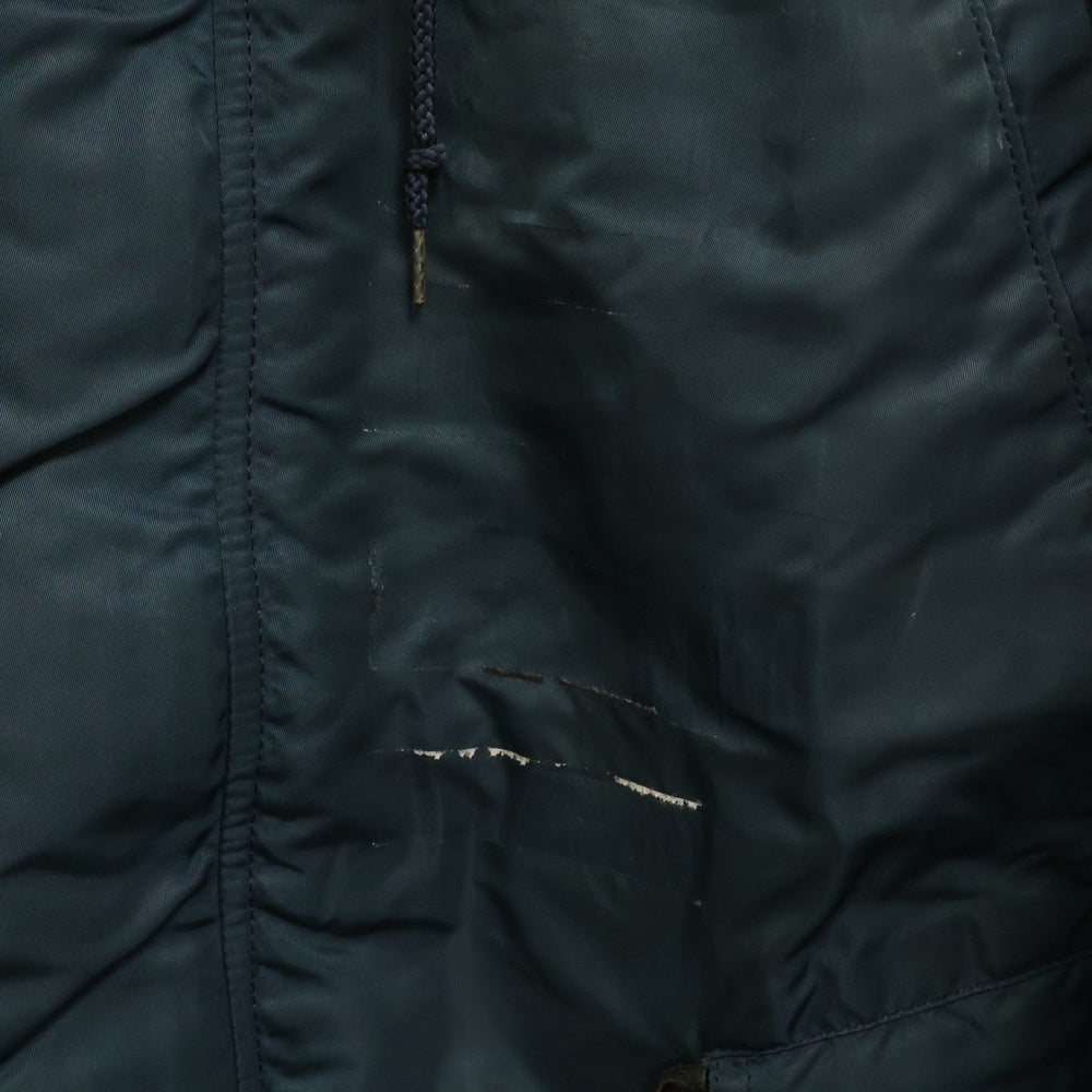ALPHA INDUSTRIES(アルファ インダストリーズ) N-3B ナイロン フライトジャケット ネイビー