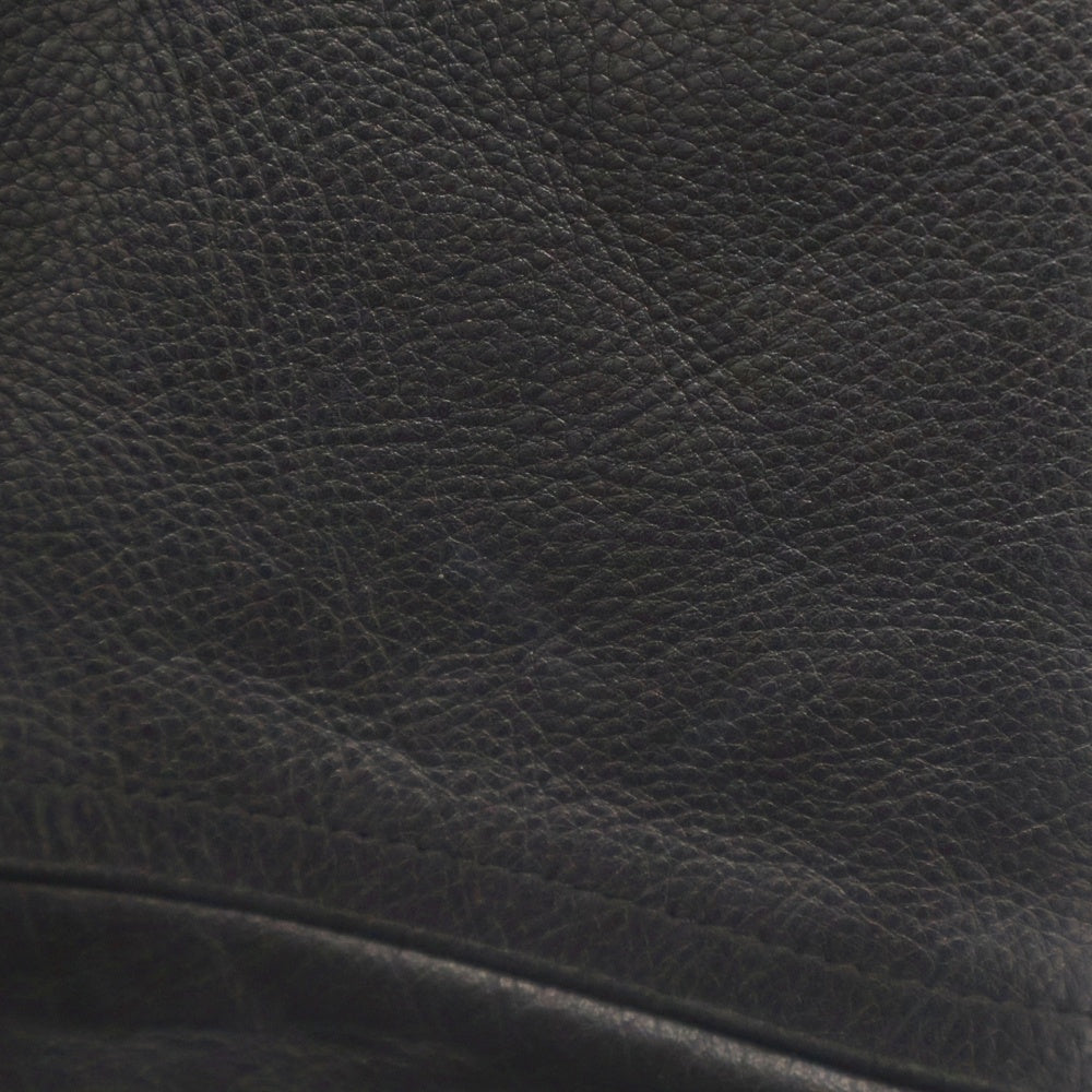 SUPREME(シュプリーム) 19AW ×NIKE Leather Anorak Bomber Jacket ナイキ レザー アノラック ボンバージャケット ブラック CK6218-010