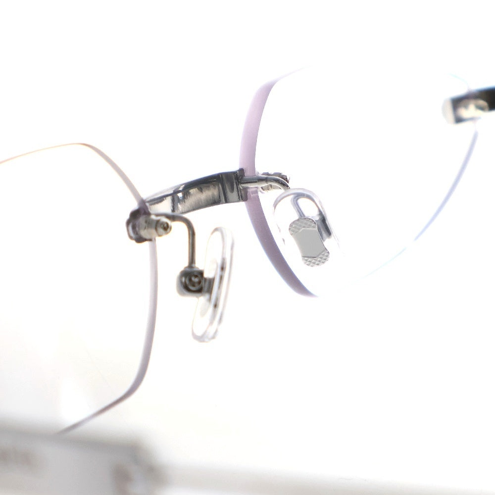Maison Margiela(メゾンマルジェラ) ×Gentle Monster MM219 A02 ジェントルモンスター シルバーメタル オーバルメガネフレーム サングラス アイウェア シルバー/クリア