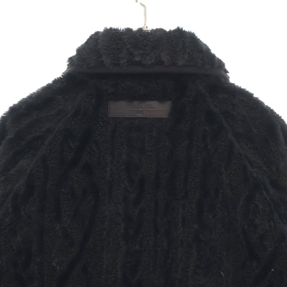 KITH(キス) Boa Jacket ポリエステルボア ジャケット ブラック 24-020-061-0003-4