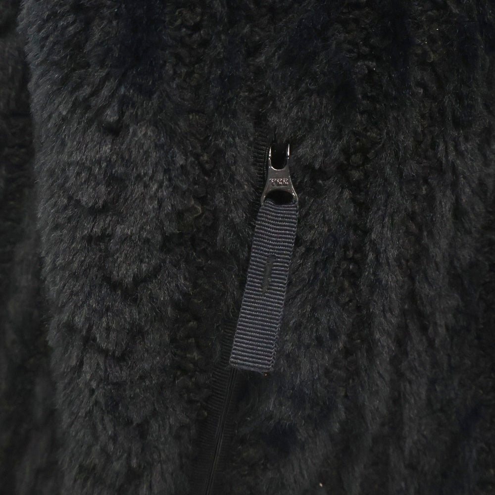 KITH(キス) Boa Jacket ポリエステルボア ジャケット ブラック 24-020-061-0003-4