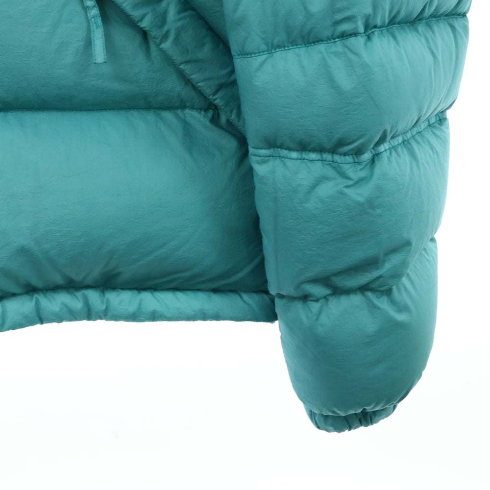 Ten C(テンシー) ASPEN DOWN JACKET 製品染ナイロン フーデッドダウンジャケット ジャケット ブルー 22CTCUC03141
