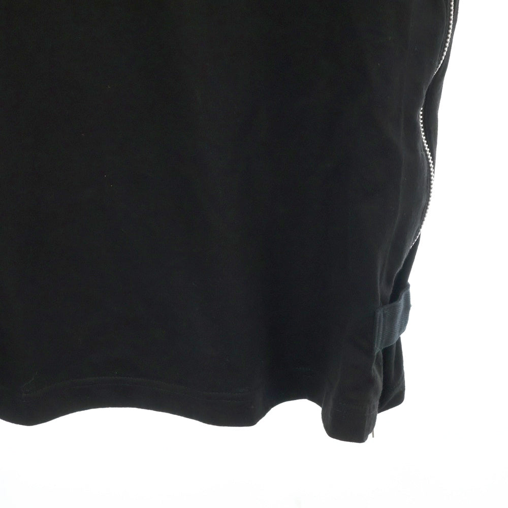 Sacai(サカイ) 24SS Cotton Jersey T-Shirt コットンジャージー半袖Tシャツ ブラック 24-03377M