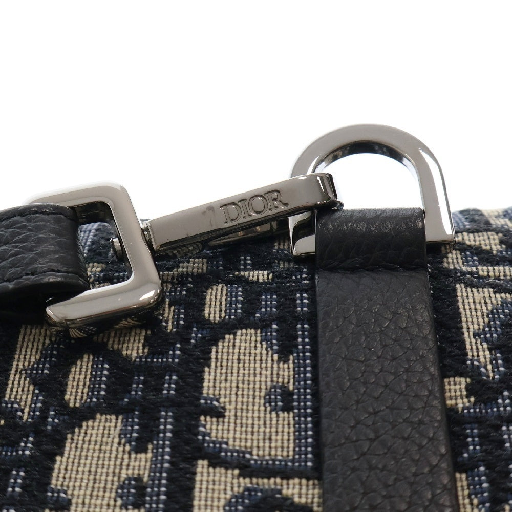 DIOR(ディオール) Trotter トロッター オブリーク コンパクト ショルダーウォレット ショルダーバッグ ベージュ 24-BO-0199
