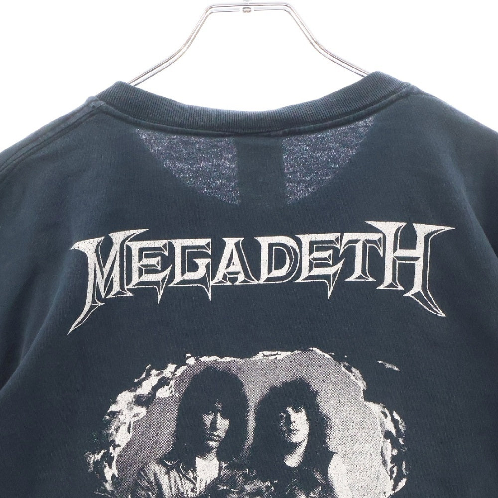 VINTAGE(ヴィンテージ) 90s MEGADETH SYMPHONY OF DISTRUCTION メガデス 狂乱のシンフォニー 両面プリント 半袖Tシャツ カットソー ブラック