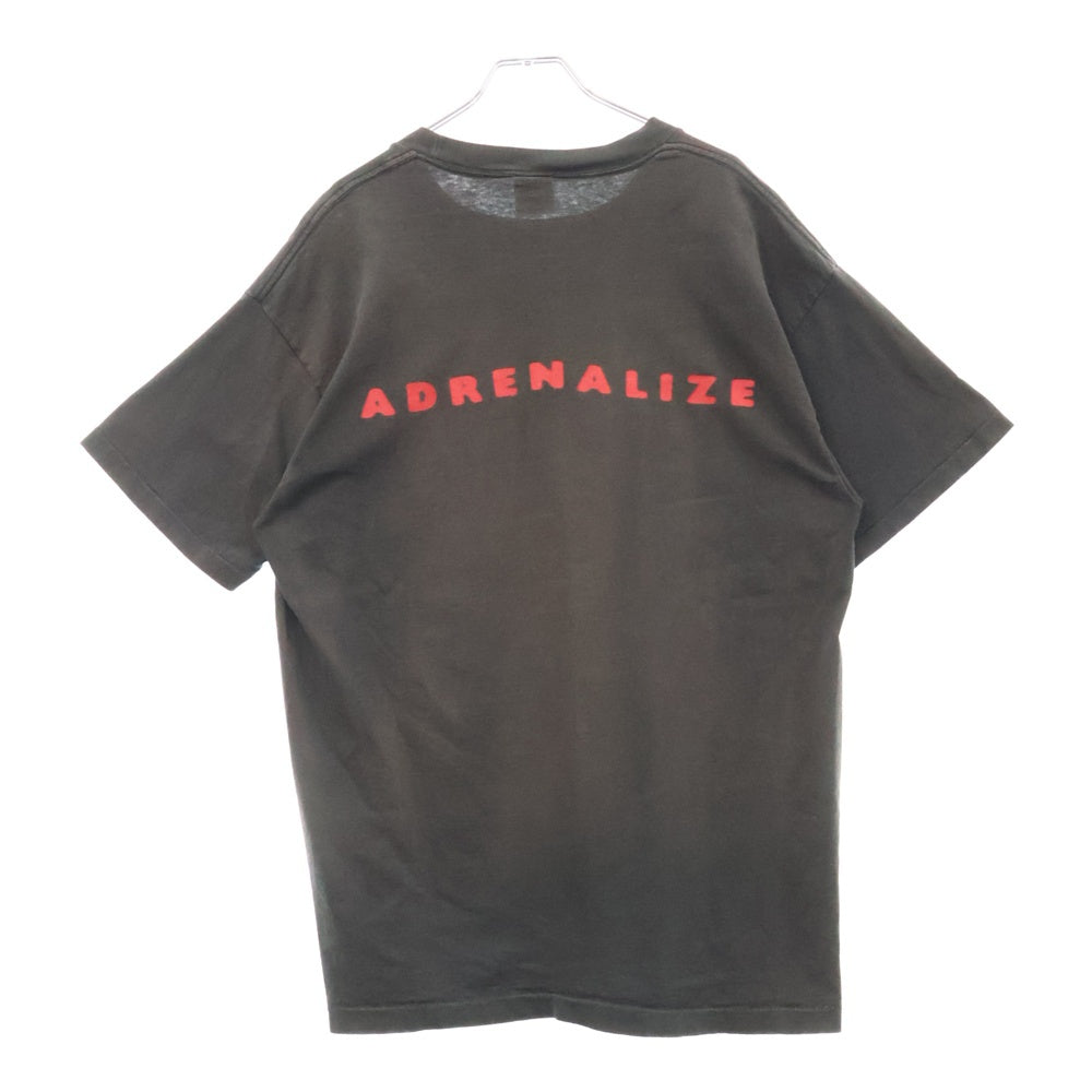 VINTAGE(ヴィンテージ) 90s DEF LEPPARD ADRENALIZE デフ レパード アドレナライズ 両面プリント 半袖Tシャツ カットソー ブラック