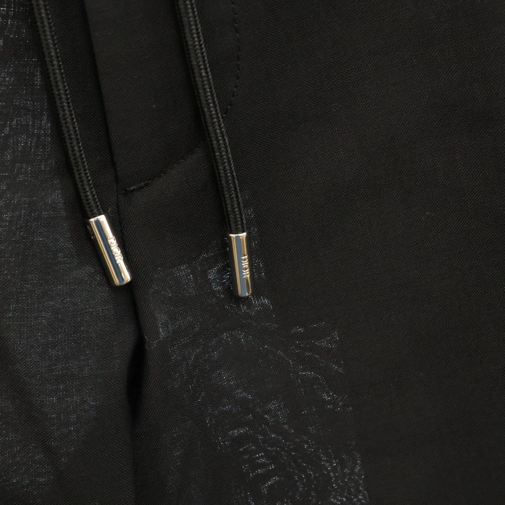 DIOR(ディオール) 裾ジップドローコードイージーロングパンツ ブラック 113C122A4993