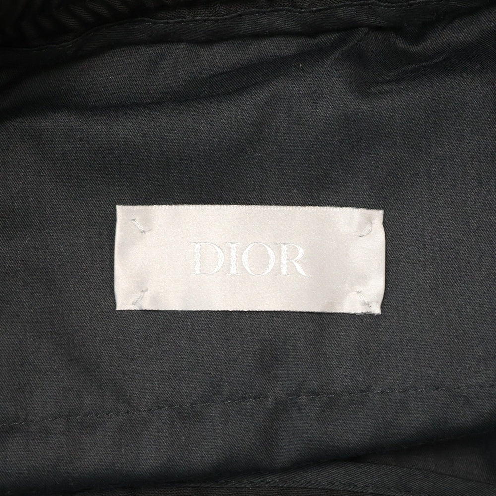 DIOR(ディオール) 裾ジップドローコードイージーロングパンツ ブラック 113C122A4993