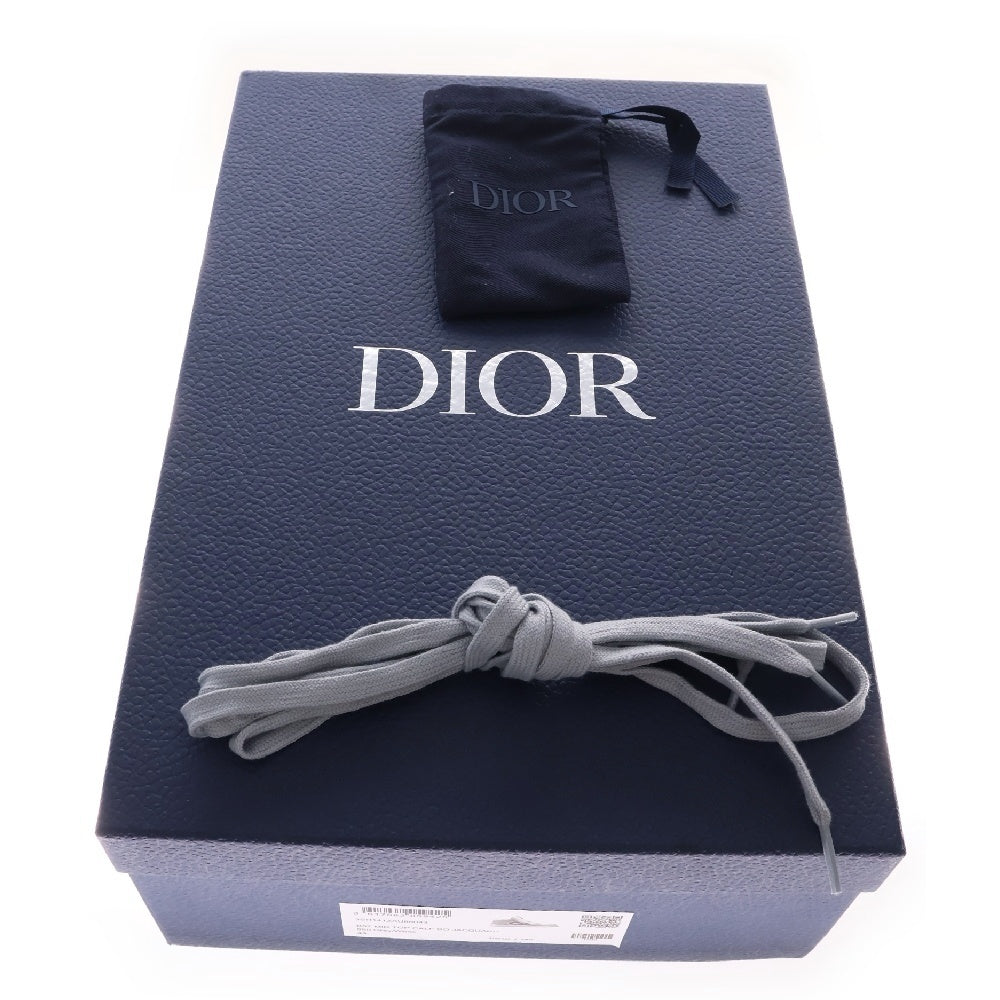 DIOR(ディオール) B57 MID TOP CALF DO JACQUARD ミッドトップ カーフレザー ジャガード スニーカーシューズ グレー/ホワイト 3SH141ZXU86043
