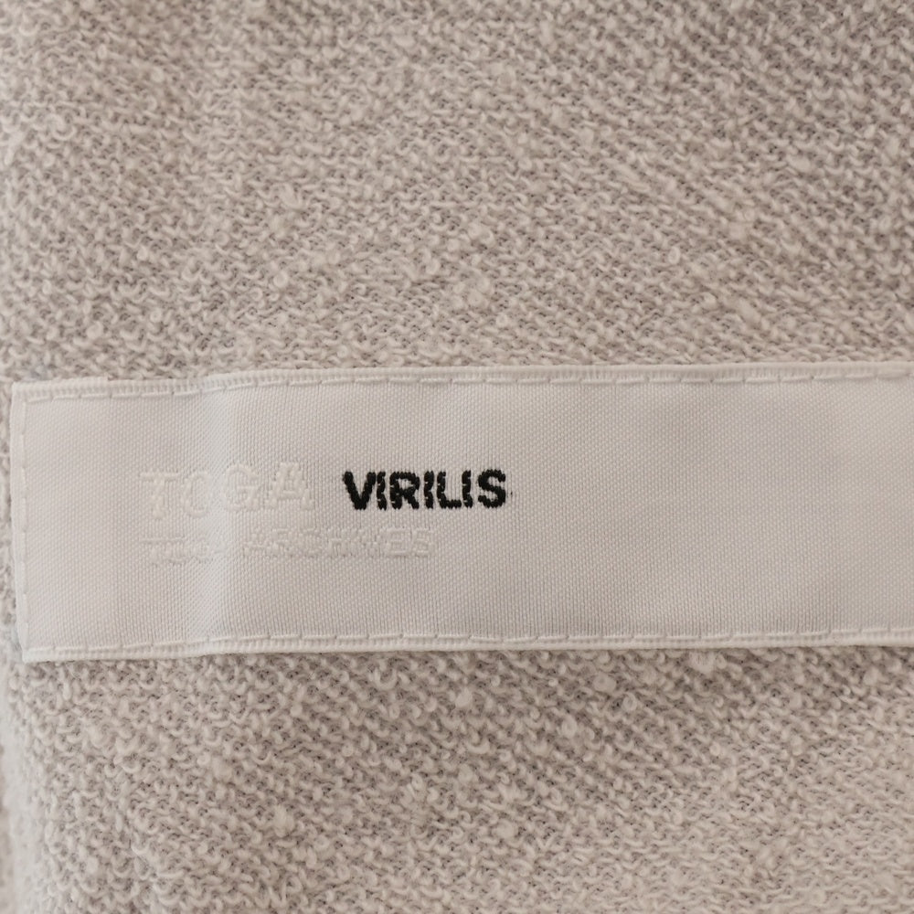 TOGA VIRILIS(トーガ ビリリース) Nylon Track Pants ナイロントラックパンツ グレー TV71-JF316