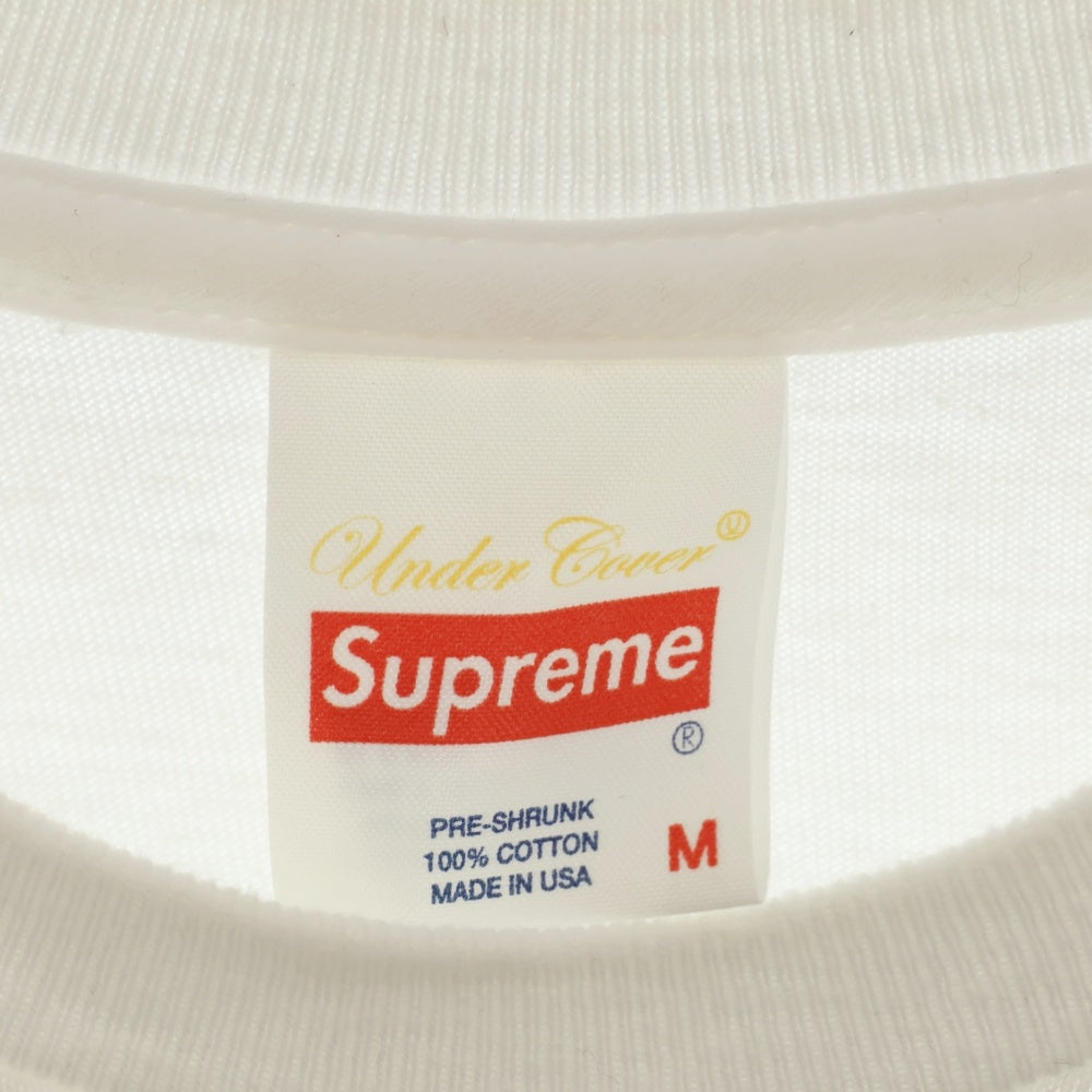 SUPREME(シュプリーム) 15SS ×UNDERCOVER Bear Tee アンダーカバー ベアー プリント クルーネック 半袖Tシャツカットソー ホワイト