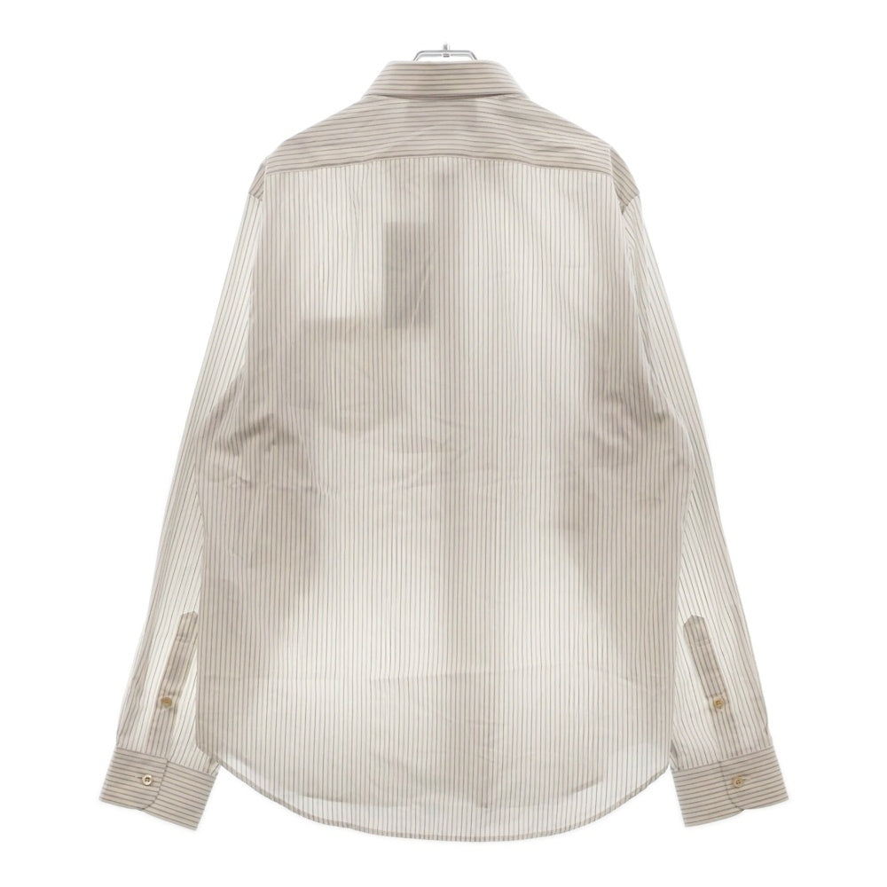 GUCCI(グッチ) ロングスリーブ ストライプ 長袖シャツ ホワイト 703396 ZAJ3G