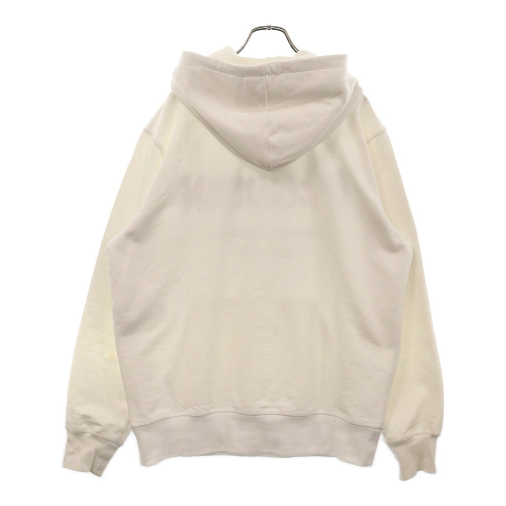 Alexander McQueen(アレキサンダーマックイーン) 22AW ロゴプリント スウェット プルオーバーパーカー ホワイト 727687 QUZ36
