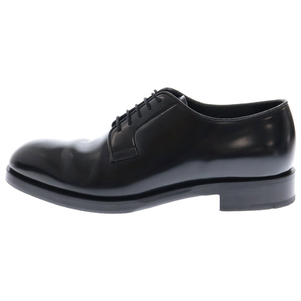 PRADA(プラダ) Brushed Leather Derby Shoes ブラッシュドレザー ローカットシューズ ドレスシューズ ローファー 革靴 ブラック 2EB200