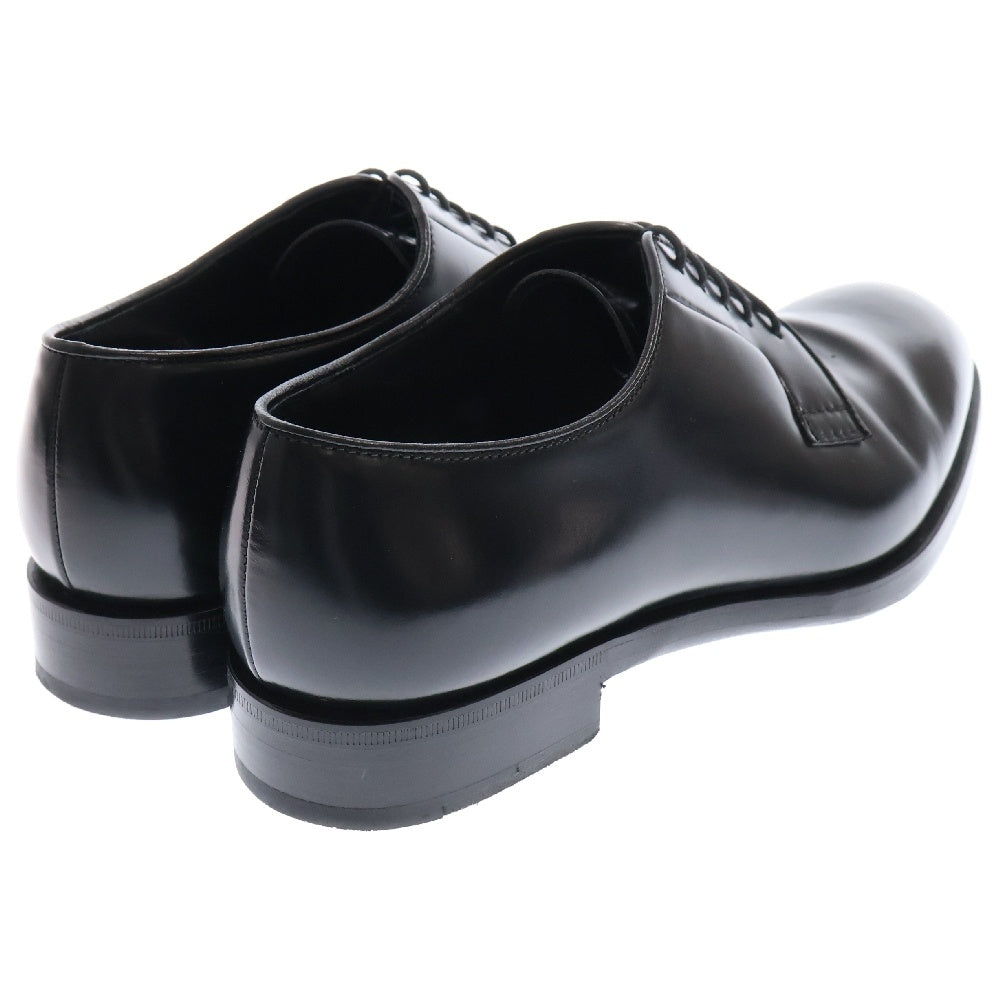PRADA(プラダ) Brushed Leather Derby Shoes ブラッシュドレザー ローカットシューズ ドレスシューズ ローファー 革靴 ブラック 2EB200