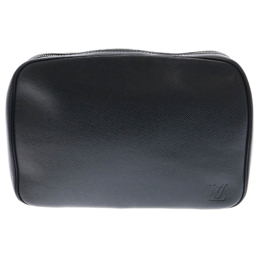 LOUIS VUITTON(ルイヴィトン) タイガ トゥルーストワレットGM グラシエ ラウンドジップ セカンドバッグ ブラック M32663