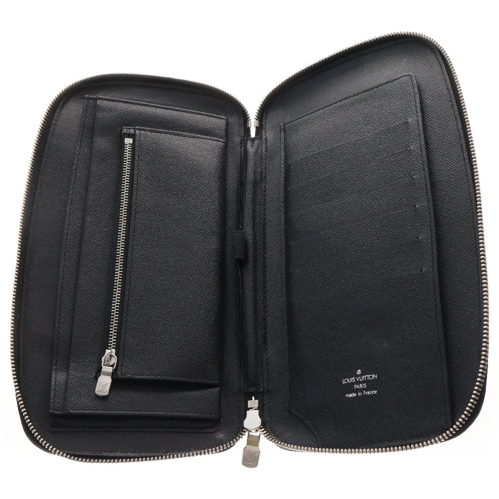 LOUIS VUITTON(ルイヴィトン) タイガ オーガナイザー アトール トラベルケース ブラック M30654 MI1010