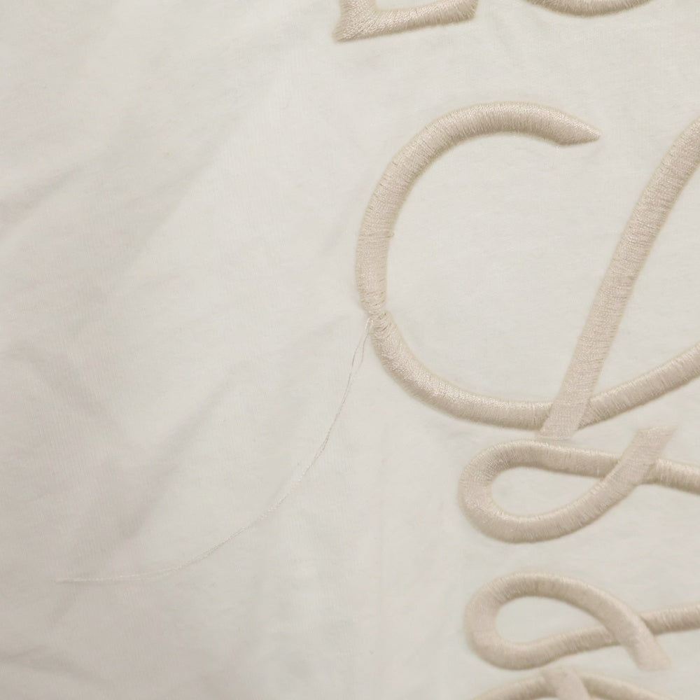 LOEWE(ロエベ) アナグラム スプリットロゴ刺繍 半袖Tシャツ ホワイト H526Y22XAG