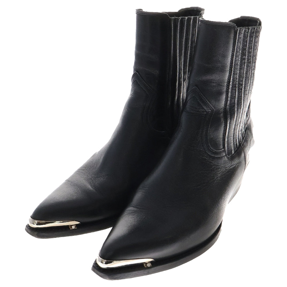 CELINE(セリーヌ) メタルトゥ クルーザー チェルシーブーツ ブラック 346993492C.38NO レディース
