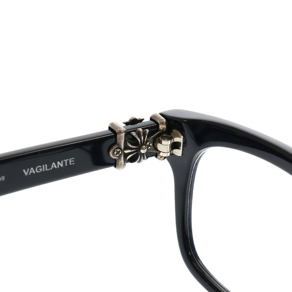 CHROME HEARTS(クロムハーツ) VAGILANTE CHプラステンプル サングラス アイウェア メガネ ブラック
