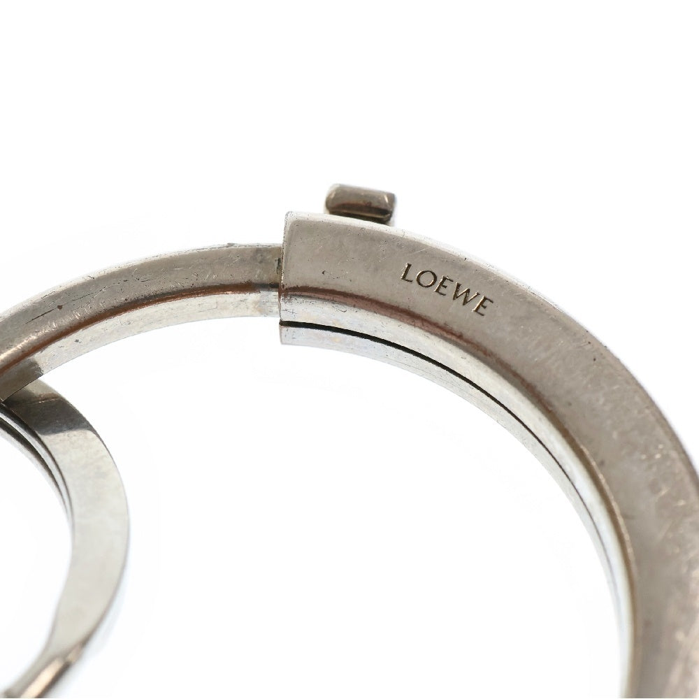 LOEWE(ロエベ) アナグラム ロゴ チャーム キーリング シルバー