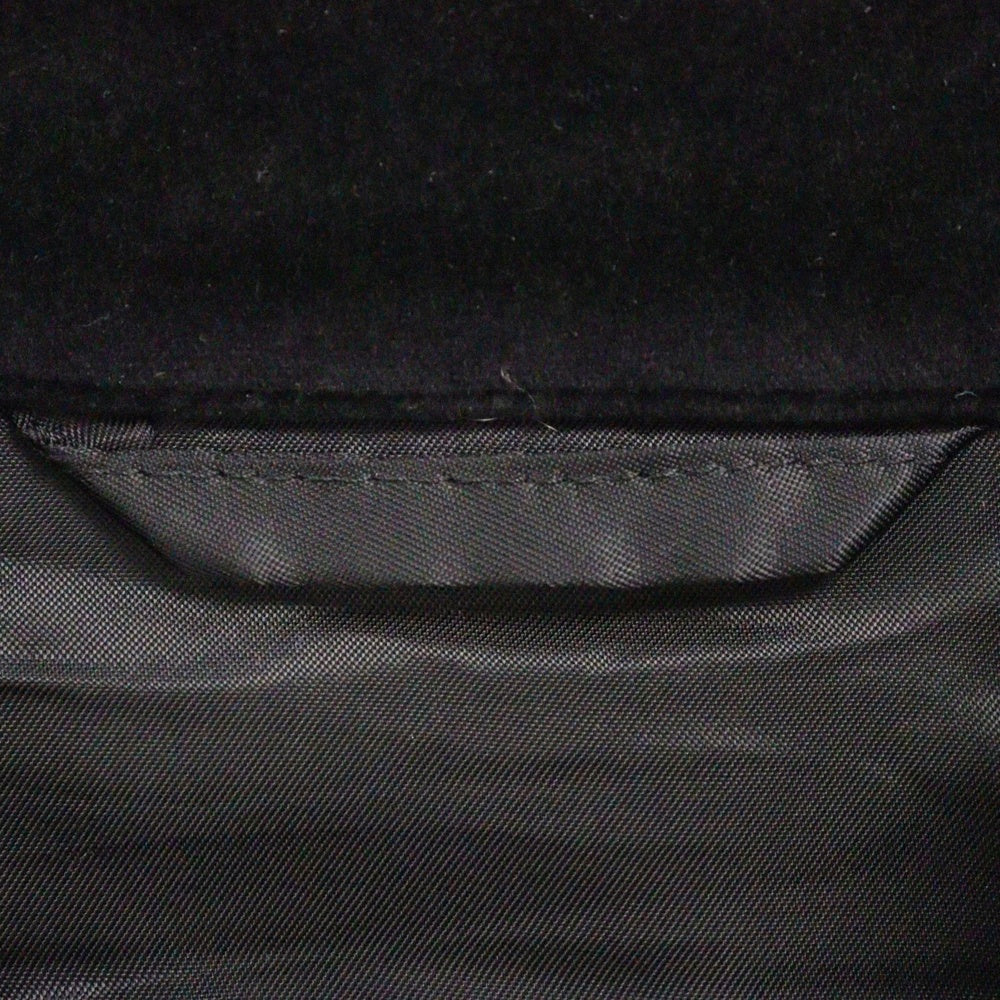LANVIN(ランバン) ベロア スナップボタン ブルゾン ジャケット ブラック LA-6M-79587