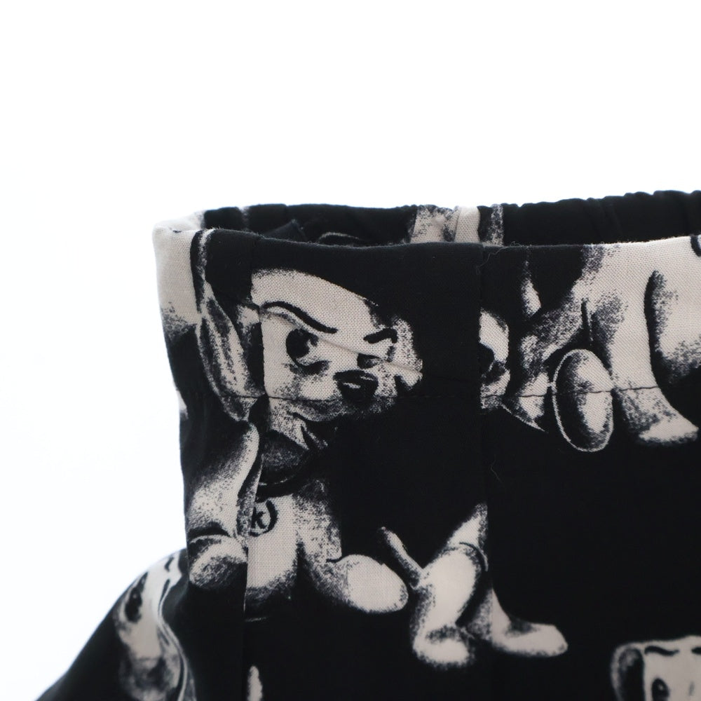 CELINE(セリーヌ) 22SS AMY DORIAN エイミードリアンブレインオンドッグロングパンツ ブラック/ホワイト レディース 2P630307Q