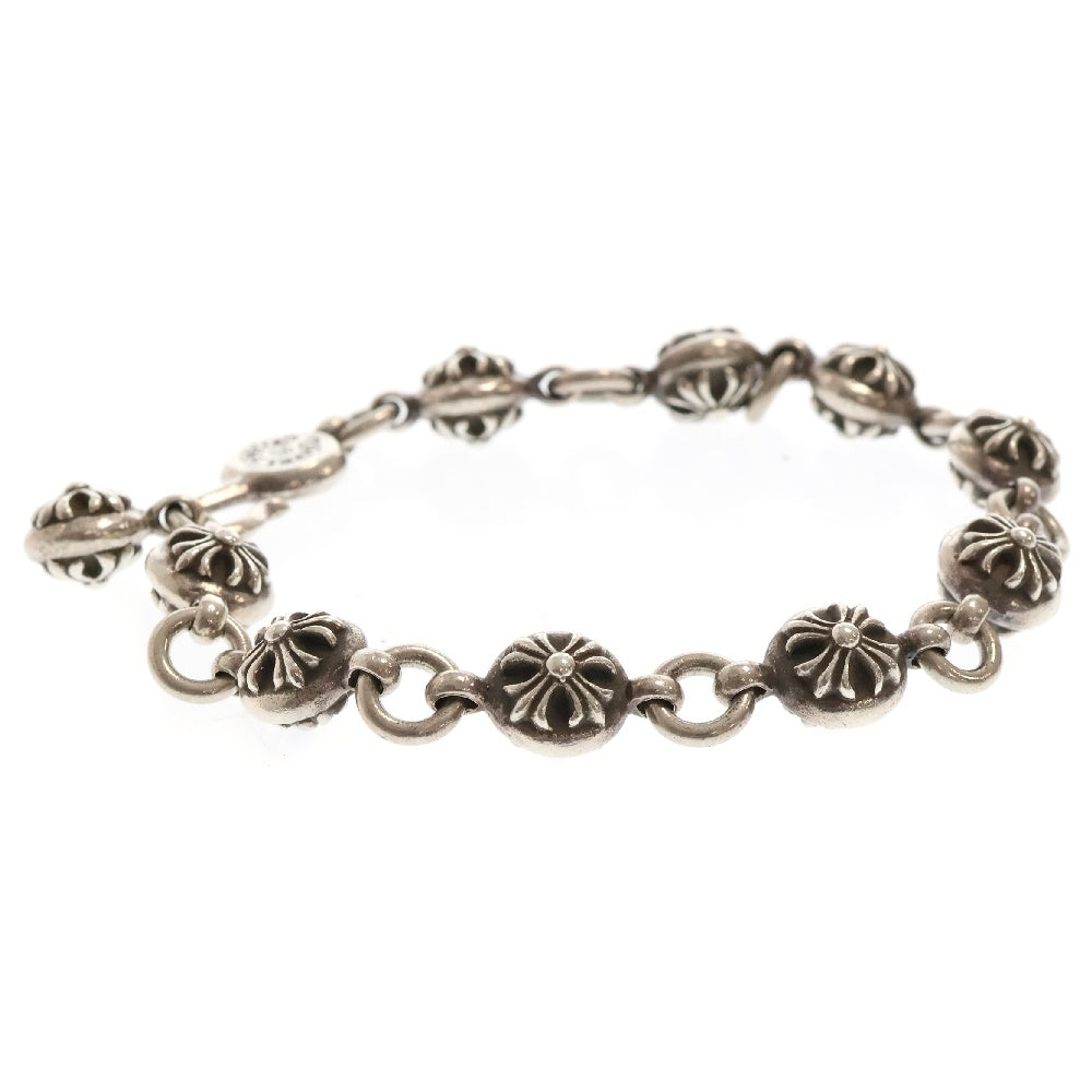 CHROME HEARTS(クロムハーツ) NO2 BALL #2クロスボールブレスレット シルバー BCA176