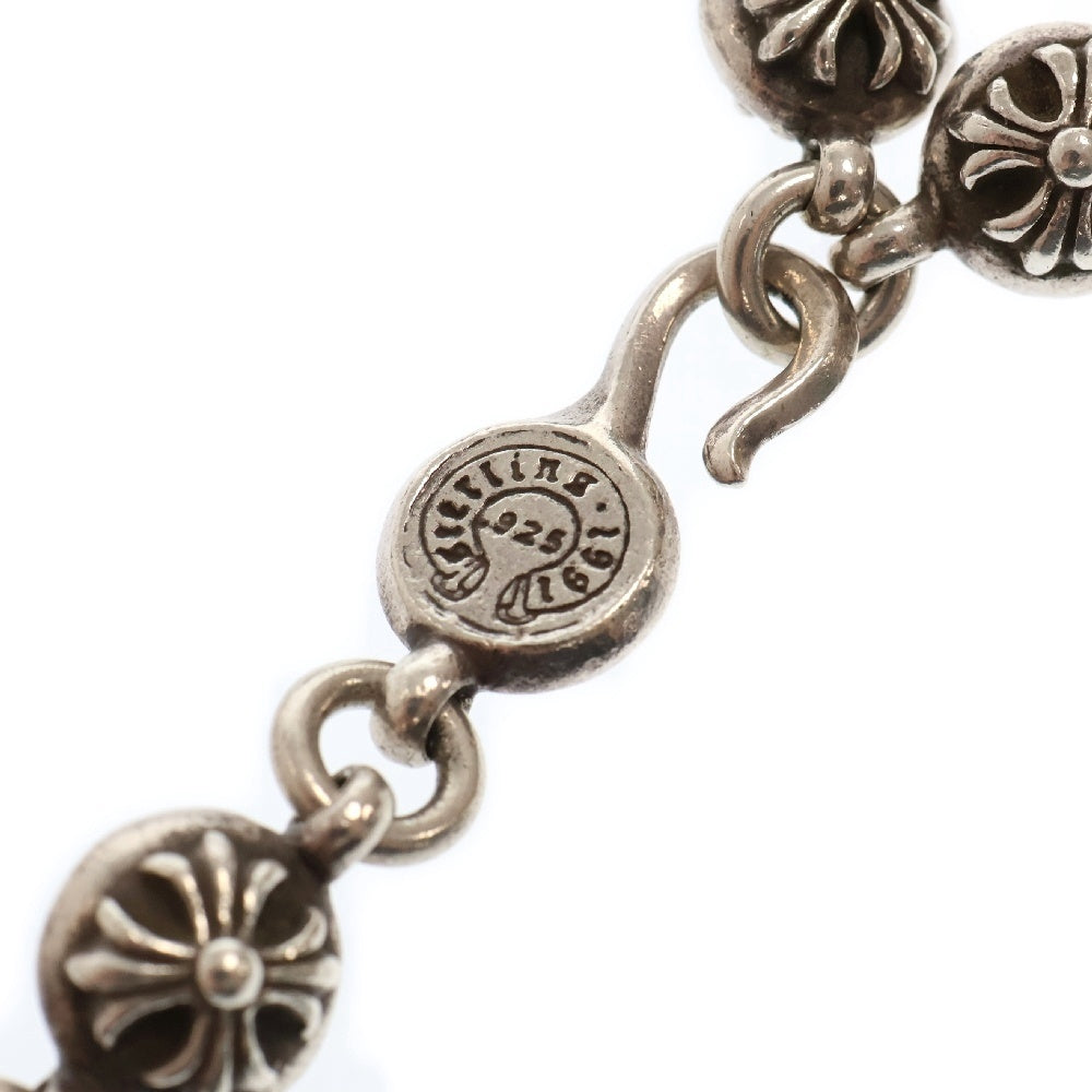 CHROME HEARTS(クロムハーツ) NO2 BALL #2クロスボールブレスレット シルバー BCA176