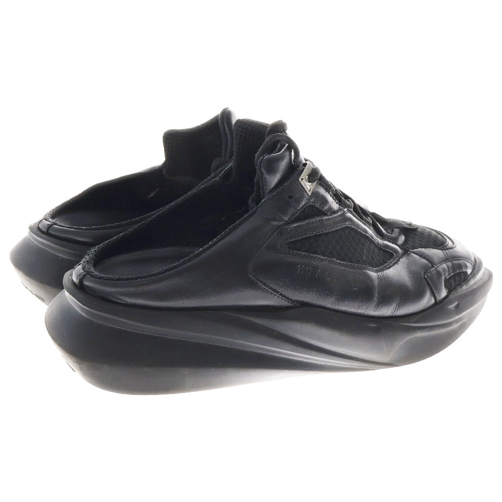 1017 ALYX 9SM(アリクス) Mono Hiking Mules Slip-On モノ ハイキング ミュール スリッポン ブラック AAUMU0015LE01