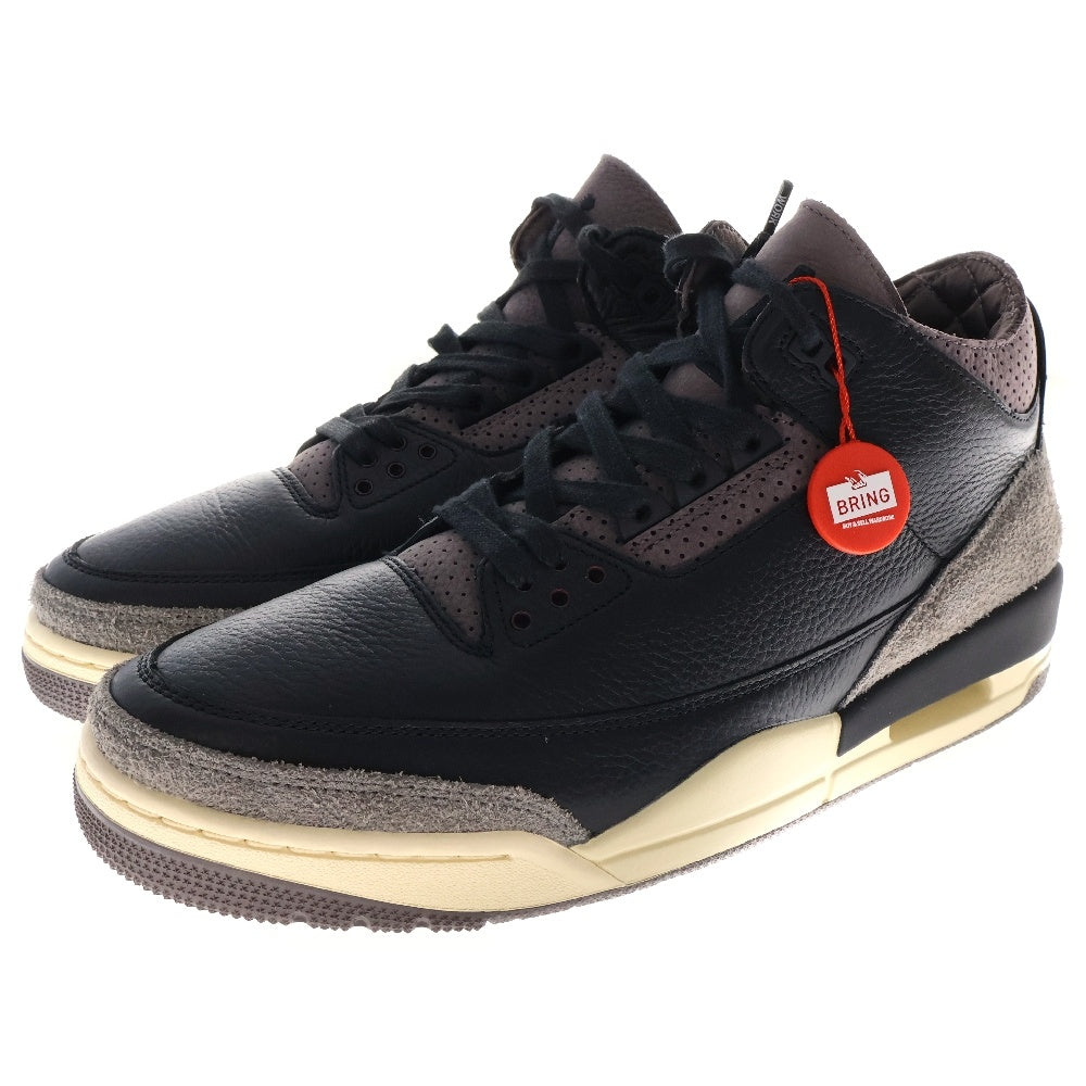 NIKE(ナイキ) ×A MA MANIERE WMNS AIR JORDAN 3 RETRO OG SP アママニエール ウィメンズ エアジョーダン ミッドカットスニーカー ボルドー US12.5/29.5cm FZ4811-001