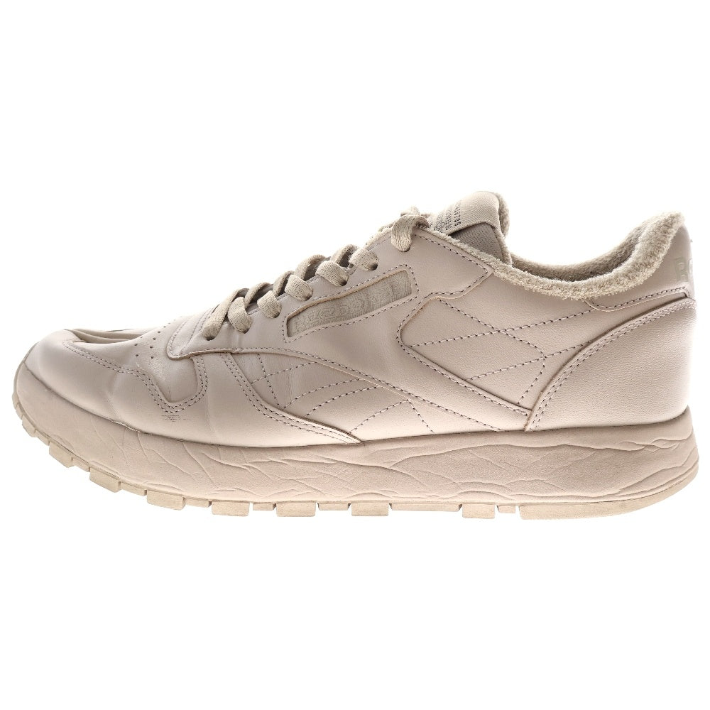 Maison Margiela 22(メゾンマルジェラ) ×Reebok CLASSIC LEATHER TABI リーボック クラシックレザー タビ ローカットスニーカー ベージュ US10.5/28.5cm GX5141