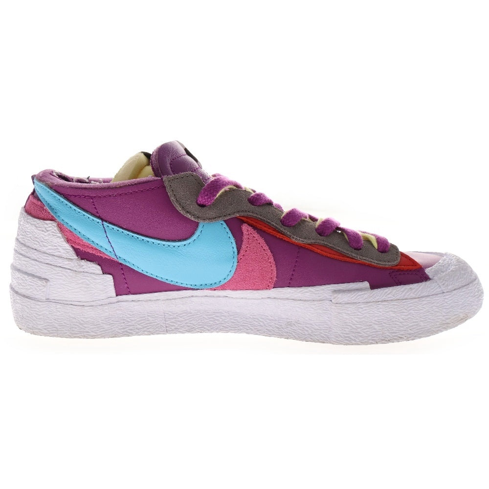 NIKE(ナイキ) ×sacai ×KAWS BLAZER LOW サカイ カウズ ブレーザー ローカットスニーカー パープル US10/28cm DM7901-500