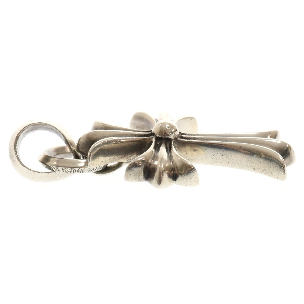 CHROME HEARTS(クロムハーツ) CH CRS SML W/BALE Wベイル スモールCHクロス ペンダントトップ シルバー BCA218