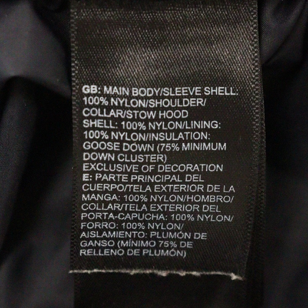 THE NORTH FACE(ザノースフェイス) 1996 Retro Nuptse Jacket レトロ ヌプシ ナイロン ダウンジャケット ブルー/ブラック NF0A3C8D