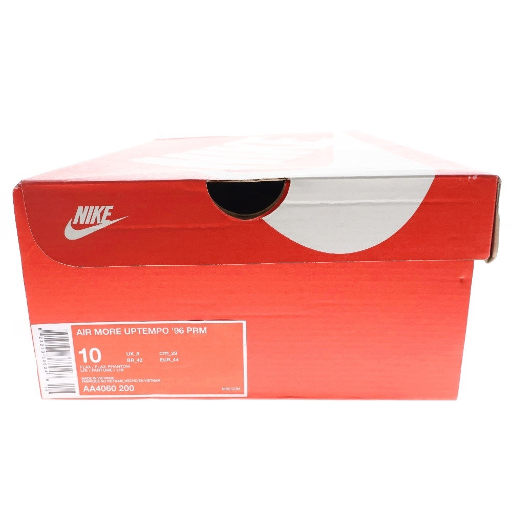 NIKE(ナイキ) AIR MORE UPTEMPO 96 PRM エア モア アップテンポ 96 プレミアム ハイカットスニーカー ブラウン US10/28cm AA4060-200