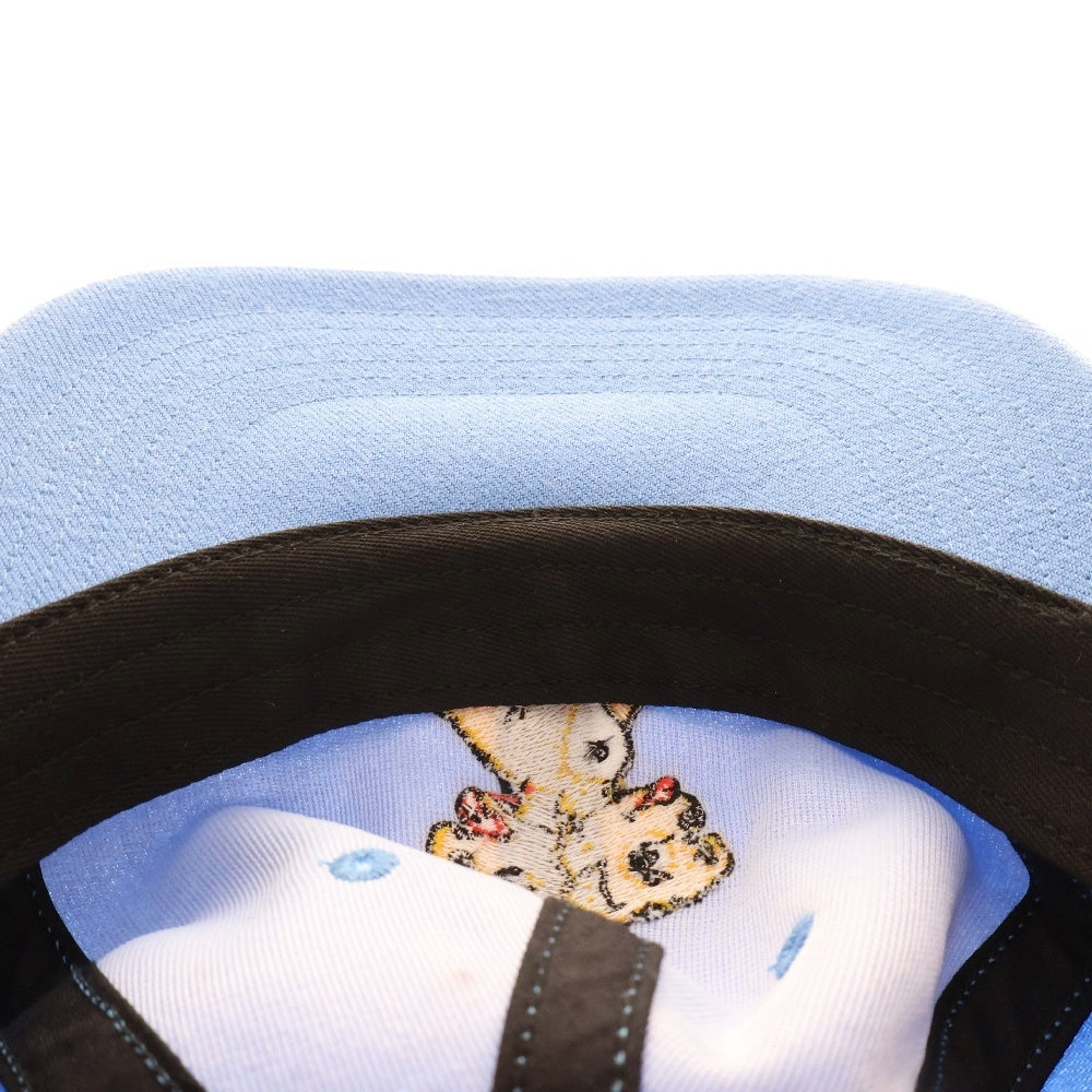 SUPREME(シュプリーム) 24SS Melvins 6-Panel メルヴィンス 6パネル キャップ 帽子 ブルー