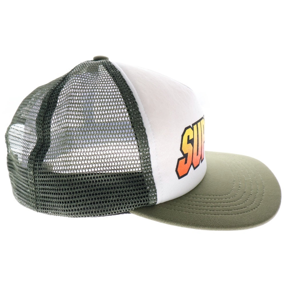 SUPREME(シュプリーム) 24SS Gradient Mesh Back 5-Panel グラディエントメッシュ バック 5パネル キャップ 帽子 カーキ