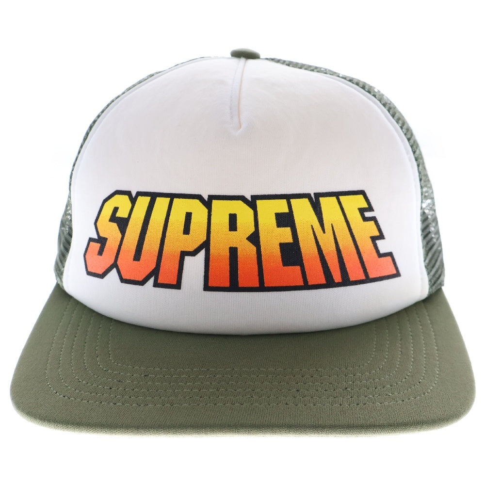SUPREME(シュプリーム) 24SS Gradient Mesh Back 5-Panel グラディエントメッシュ バック 5パネル キャップ 帽子 カーキ