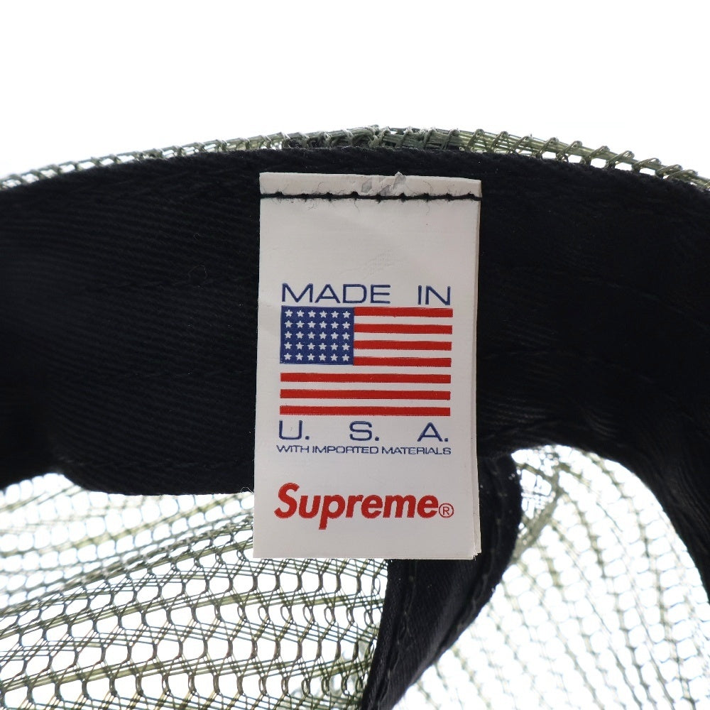 SUPREME(シュプリーム) 24SS Gradient Mesh Back 5-Panel グラディエントメッシュ バック 5パネル キャップ 帽子 カーキ