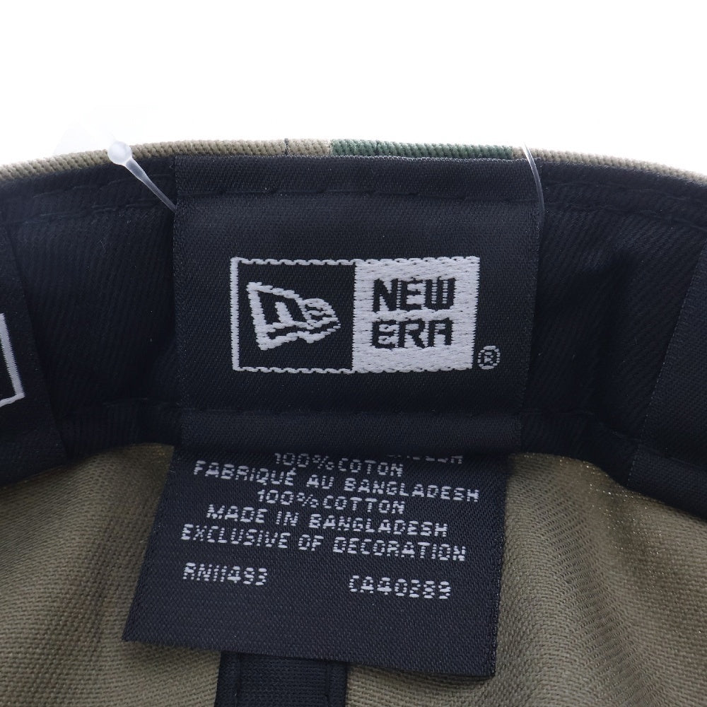 SUPREME(シュプリーム) 25SS ×NEW ERA Bones Box Logo Cap ニューエラ ボーンズ ボックスロゴ ベースボールキャップ カモフラ カーキ