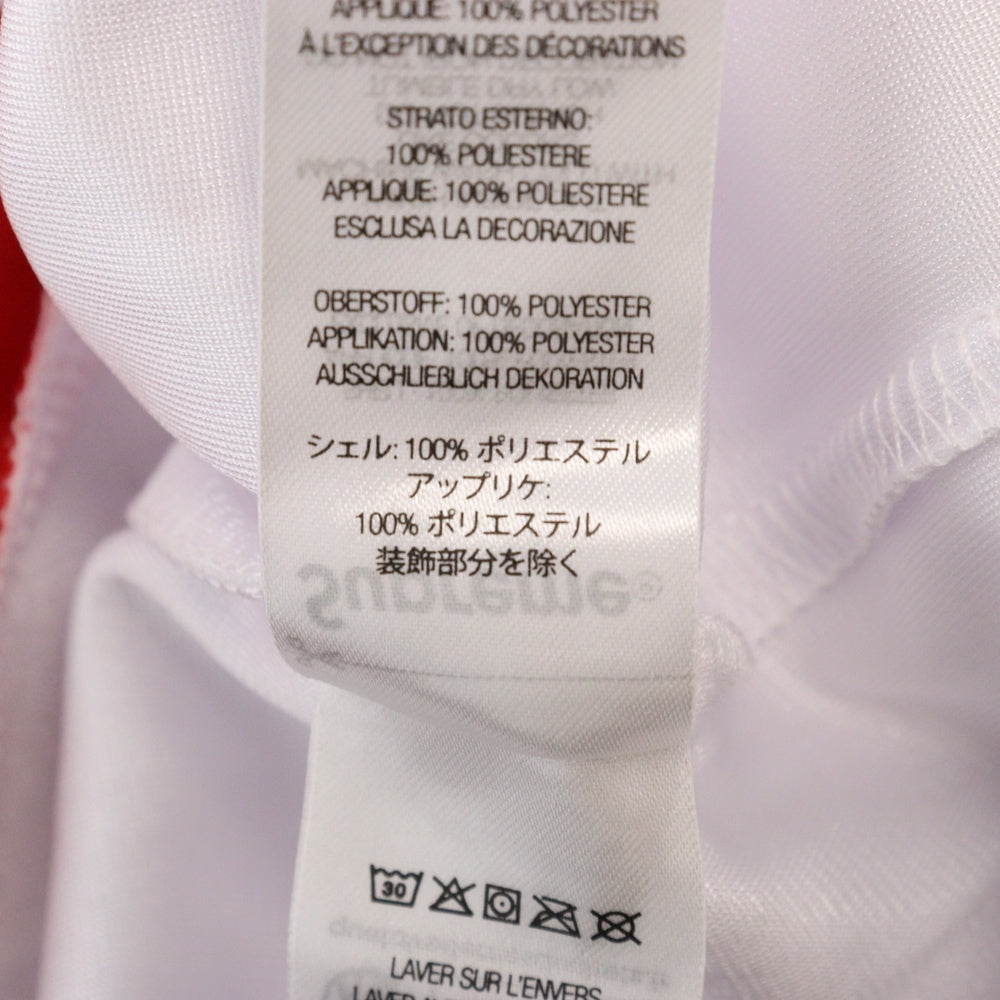 SUPREME(シュプリーム) 24AW Star Football Jersey スターフットボール ジャージ 半袖Tシャツ ホワイト/レッド