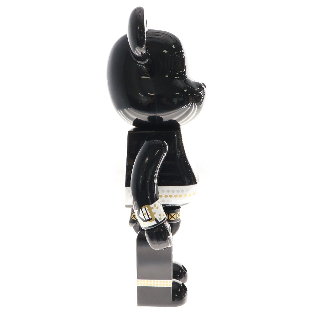 MEDICOM TOY(メディコムトイ) BE@RBRICK SKULL スカル5周年記念モデル ベアブリック 400% フィギュア 人形 ブラック