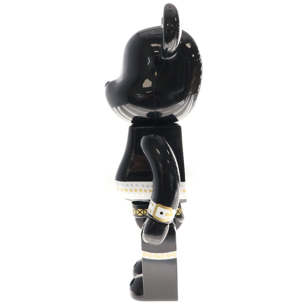 MEDICOM TOY(メディコムトイ) BE@RBRICK SKULL スカル5周年記念モデル ベアブリック 400% フィギュア 人形 ブラック