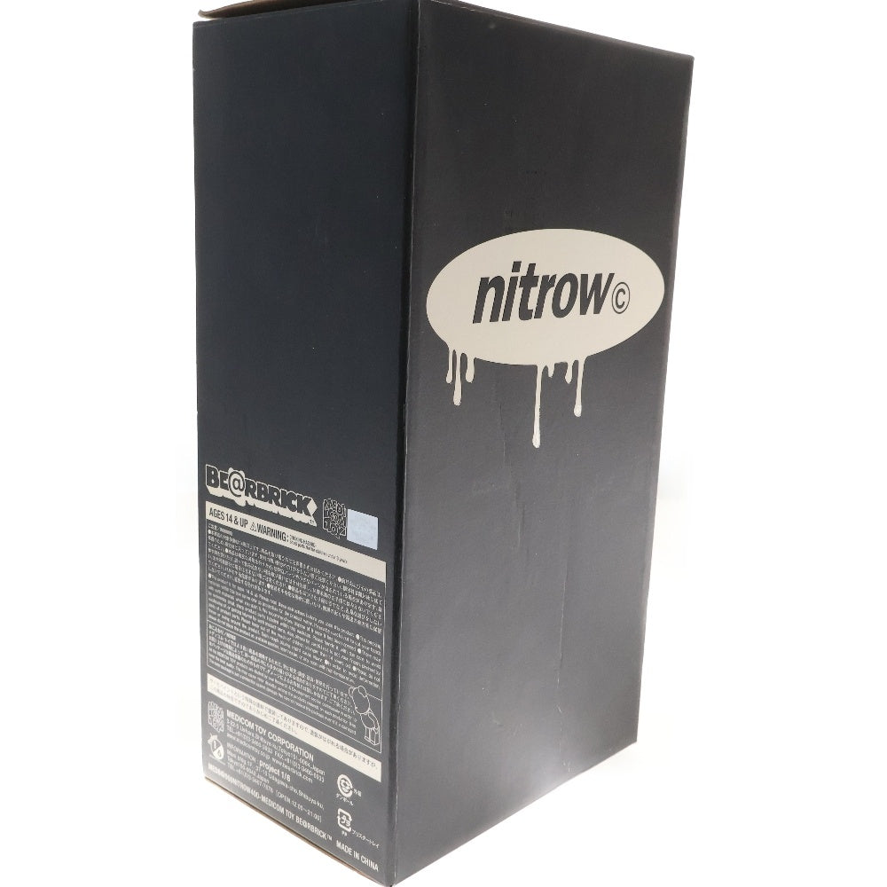 MEDICOM TOY(メディコムトイ) BE@RBRICK No.000NITROW400 400% ベアブリック ナンバー000 ニトロー 人形 フィギュア ブラック