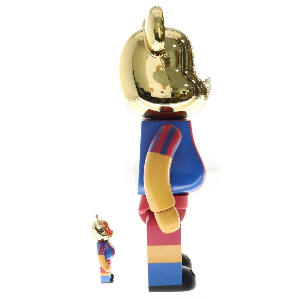 MEDICOM TOY(メディコムトイ) BE@RBRICK FCB FC BARCELONA 05-06 CHAMPION ver. 100%&400% ベアブリック エフシー バルセロナ チャンピオンバージョン 人形 フィギュア