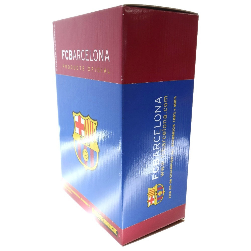 MEDICOM TOY(メディコムトイ) BE@RBRICK FCB FC BARCELONA 05-06 CHAMPION ver. 100%&400% ベアブリック エフシー バルセロナ チャンピオンバージョン 人形 フィギュア