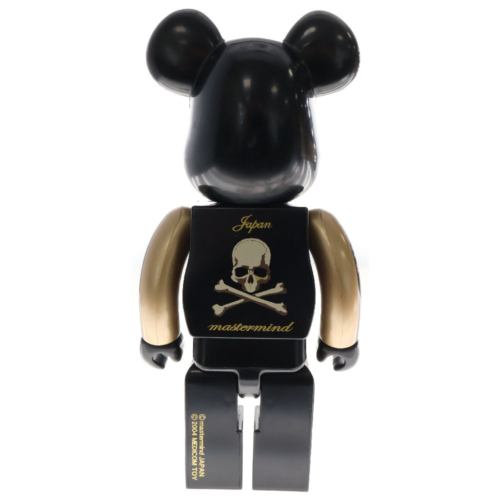 MEDICOM TOY(メディコムトイ) BE@RBRICK mastermind JAPAN 400% ベアブリック マスターマインド 人形 フィギュア ブラック