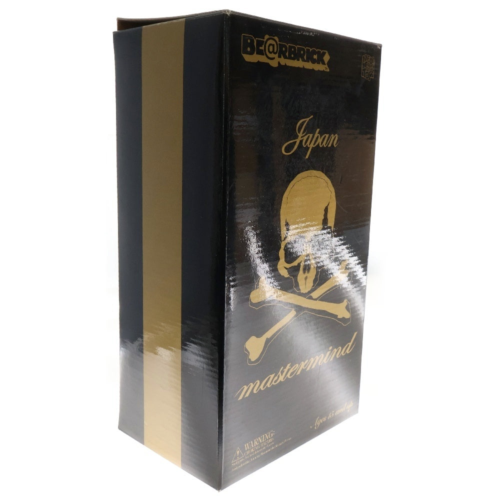 MEDICOM TOY(メディコムトイ) BE@RBRICK mastermind JAPAN 400% ベアブリック マスターマインド 人形 フィギュア ブラック