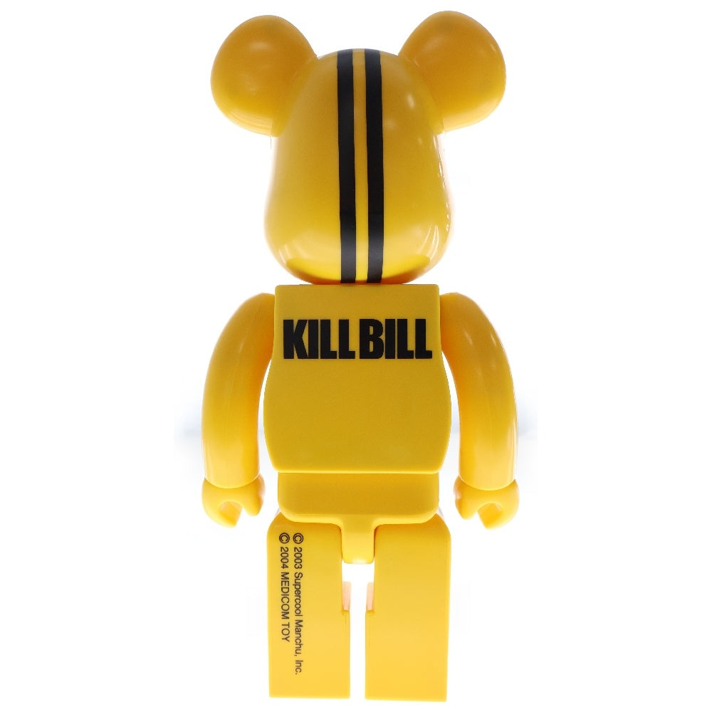 MEDICOM TOY(メディコムトイ) BE@RBRICK KILL BILL 400% '04 ベアブリック キルビル フィギュア 人形 イエロー